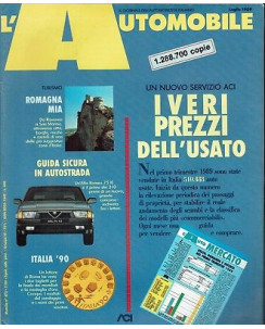 L'Automobile n.473 lug 1989 Alfa 75,Italia 90,Lancia dedra 2.0 ed.Automobile