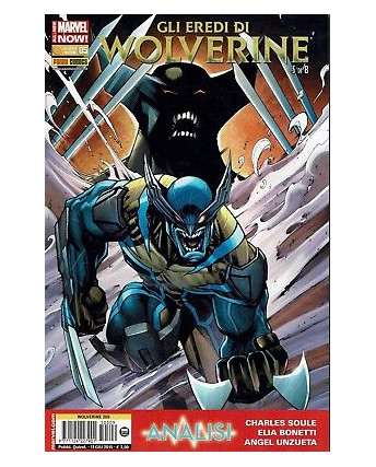 Wolverine n.309 gli eredi di Wolverine 5di8 ed.Panini