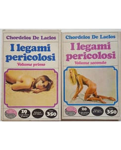 Chordelos De Laclos: Legami pericolosi COMPLETA 2 VOLUMI ed. Albero 1968 A93