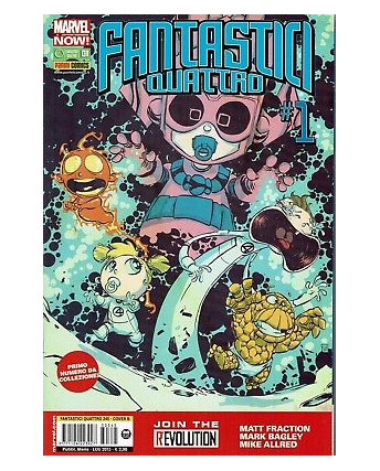 Fantastici Quattro n.345 COVER B Marvel Now  1 ed.Panini