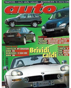 Auto n. 8 ago 2000 Chrysler PT cruiser BMW Z8 MErcedes 220 CDI ed.Conti