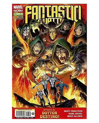 Fantastici Quattro n.359 Marvel Now 15 ed.Panini