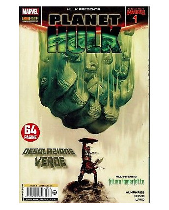 HULK E I DIFENSORI n.39 Planet Hulk  1  ed.Panini NUOVO