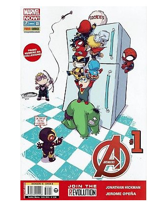 I Vendicatori presenta Avengers n.16 COVER B ed.Panini NUOVO