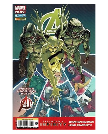 I Vendicatori presenta Avengers n.23 preludio a Infinity ed.Panini NUOVO