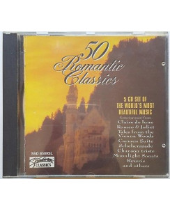 456 CD 50 Romantic Classics Stradivari - 5 CD S5D 8509SL