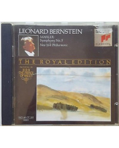 461 CD Mahler: Symphony No.5 Leonard Bernstein - Sony SMK 47580 Hollande 1991