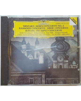 463 CD Mozart: Hornkonzert nr. 3 U.A Haydn: Trompeten Konzert - 415 104-2  1985