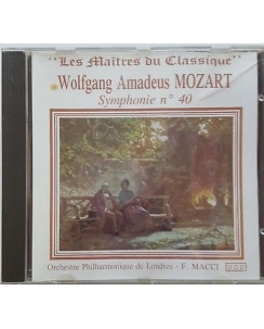 466 CD W. A. Mozart: Symphonie n° 40 F. Macci - Bella Musica BMCD 90217