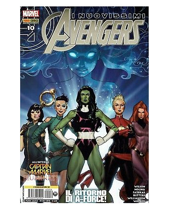 I Vendicatori presenta Avengers n.59 i nuovissimi Avengers 10 ed.Panini NUOVO