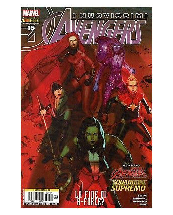 I Vendicatori presenta Avengers n.64 i nuovissimi Avengers 15 ed.Panini NUOVO