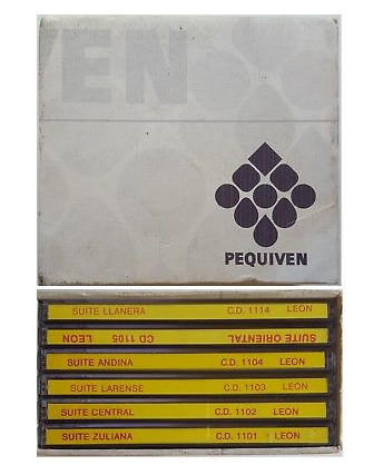 472 CD Cofanetto 5 CD Venezuela Suite - Leon 1991 C.D. 1101/5 C.D. 1114