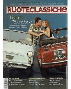 RUOTECLASSICHE N.161 mag 2002 Bianchina Fiat 2300 Talbot Lago ed.DOMUS RR01