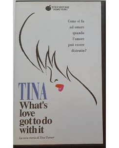 005 VHS Tina What's love got to do with it La vera storia di Tina Turner VI 4479