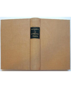 Galletti, Alterocca: La Letteratura Italiana ed. Zanichelli 1939 A93