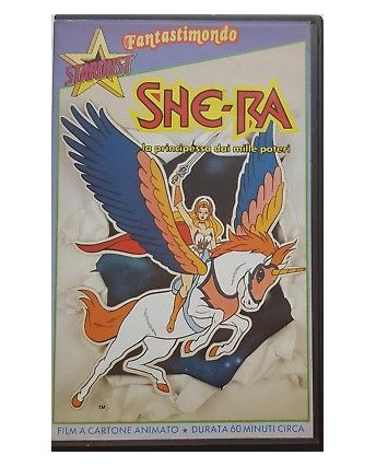 011 VHS She-Ra la principessa dai mille poteri - Home Video D 18123 1992