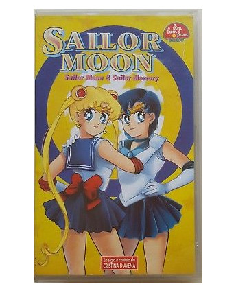 012 VHS Sailor Moon Sailor Moon & Sailor Mercury - bim bum bam vid. 1412505 1995