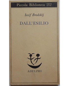 Iosif Brodskij: Dall'esilio ed. Adelphi 1988 A94