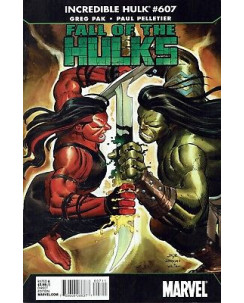 The Incredible HULK 607 apr 2010 ed.Marvel Comics lingua originale OL08