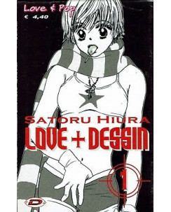 Love + Dessin 1 di S.Hiura ed.Dynamic