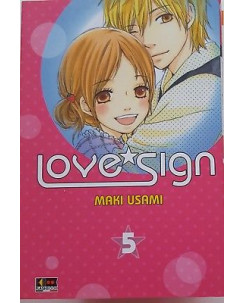Love Sign  5 di Maki Usami SCONTO 50% ed. FlashBook
