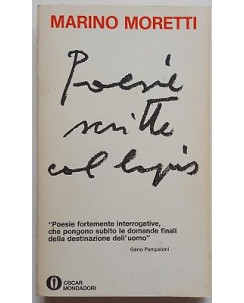 Marino Moretti: Poesie scritte col lapis ed. Oscar Mondadori 1970 A93