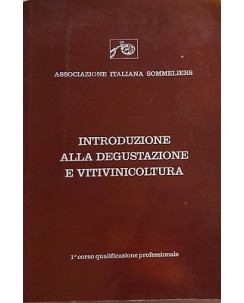 Introduzione alla degustazione e vitivinicoltura ed Ass. Ita. Sommelier 1987 A98