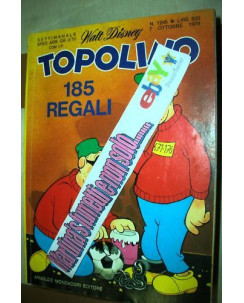 Topolino n.1245 ed. Walt Disney - Mondadori