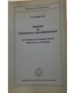 Laura Boggio Gilot: Principi di Psicologia Transpersonale ed. AIPT 1995 A98