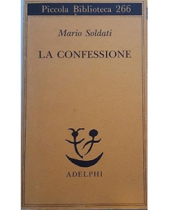 Mario Soldati: La confessione ed. Adelphi A98