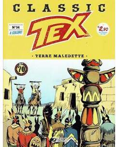 Classic TEX 34 a colori "terre maledette" ed.Bonelli