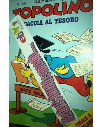 Topolino 1424 di Walt Disney ed. Mondadori