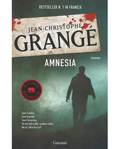 Jean C.Grange:Amnesia ed.Garzanti NUOVO sconto 50% B03
