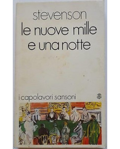 Stevenson: Le Nuove Mille e Una Notte ed. Sansoni 1972 A93