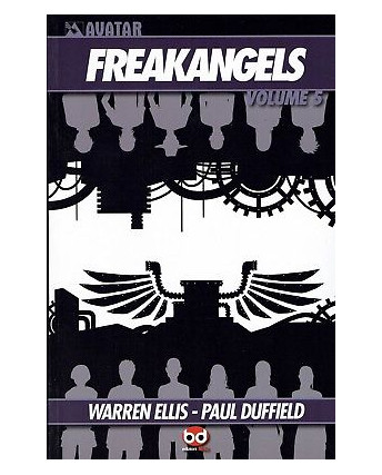 Freakangels  5 di Warren Ellis e Duffield ed.BD FU13