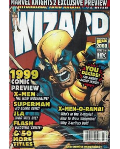 WIZARD  90 FEB 1999 In lingua originale BLIST. ALLEG. Comic Books OL10