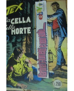 Tex 143 prima edizione la cella della morte di Bonelli ed. Bonelli