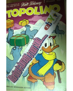 Topolino n.1254 pieghev.pubbl.Mattel BARBIE e POLISTIL ed. Mondadori