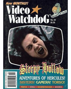 Video Watchdog  64 guide to Fantastic video:Sleepy Hallow,Gamera,Torso A94