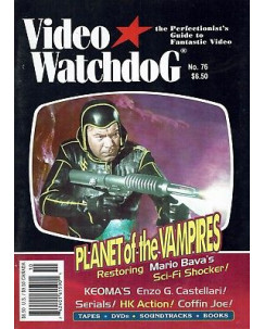 Video Watchdog  76 guide to Fantastic video:planet of Vampires,Mario Bava A94