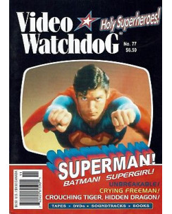 Video Watchdog  77 guide to Fantastic video:Superman,Batman,Supergirl A94