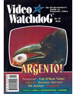 Video Watchdog  79 guide to Fantastic video:Argento,Suspiria,Opera A94