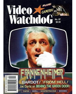 Video Watchdog  87 guide to Fantastic video:Frankenheimer,Bardot,From Hell A94