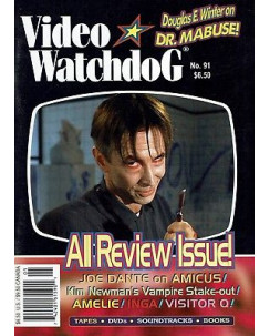 Video Watchdog  91 guide to Fantastic video:Amelie,Visitor Q,Dr Mabuse A94