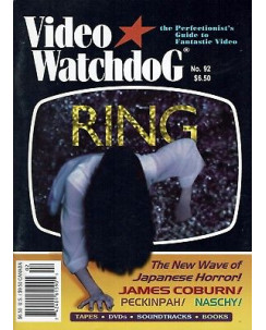 Video Watchdog  92 guide to Fantastic video:Ring,Naschy,Peckinpah A94