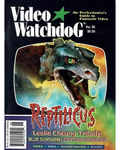 Video Watchdog  96 guide to Fantastic video:Reptilicus,Captain Scarlet A94