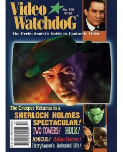 Video Watchdog 109 guide to Fantastic video:Creeper,Hulk,Sherlock Holmes A94