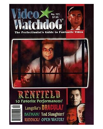 Video Watchdog 121 guide to Fantastic video:Dracula,Riddick,Batman A94