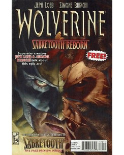 Wolverine Sabretooth reborn FREE Comics ed.Marvel Comics lingua originale OL08