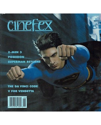 Cinefex 106 X Men 3,Superman Returns,V for Vendetta,Poseidon,the Da Vinci co A67